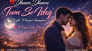 Dheere Dheere Tum Se Ishq ❤️ | Romantic Hindi Duet Song | Night Whisper Romance | Jhankar Love Song