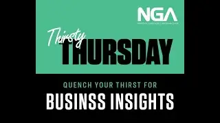 January 2026 Thirsty Thursday | Your NGA Marketing Playbook: publications, events and beyond