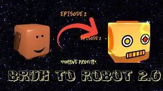 BRUH TO ROBOT 2.0 *SHINY ETERNAL CONTRAST, BIG DONATIONS* | BUBBLE GUM SIMULATOR #5 | EPISODE #2