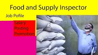 Food and Supply Inspector job Profile
