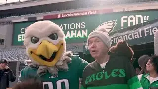 Eagles Fan of the Year heads to California, Super Bowl