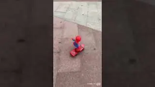 Super Heroes Spiderman RC Skateboard
