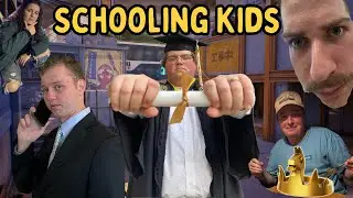 SCHOOLING KIDS IN FORTNITE BALLISTIC!!!!!!!???