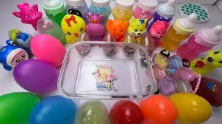 Satisfying Video l How to make Rainbow Laser-Pool from Lollopops and Making Nail Polish & Mix Slimes