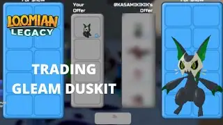 Loomian Legacy Trading Gleam Duskit
