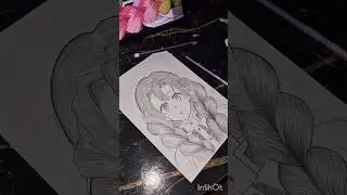 drawing mitsuri #drawing #anime #art