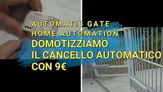 Comando Vocale cancello carraio  economico fai da te How to DIY cheap Vocal automatic gate opener