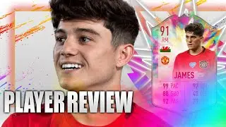 FIFA 20 SUMMER HEAT DANIEL JAMES 91 PLAYER REVIEW
