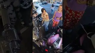 Girlhood 💗 #motovlog #motorcycle #funny #biker #harleydavidson #moto