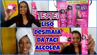 Quer cabelo Liso? Testei Meu Liso Salon Line: A Linha da Taciele Alcolea