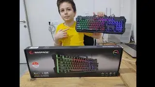 X Jammer Klavye Kb-R57 kutu a&ccedil;ılımı