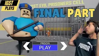 Barry Prison Run FINAL ESCAPE 😱 | Roblox Gameplay Part 2 (END) | IGST PLAYS