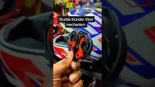 studds thunder visor mechanism #helmet #studds #studdsthunder #motorcycle #accessories