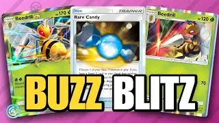 Beedrill is Faster Than Ever &ndash; Rare Candy Deck Breakdown! #pokemontcgpocket #pokemontcgp