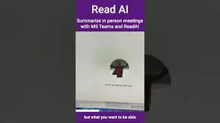 Summarize Meetings with Read Ai