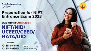 Preparation for NIFT Entrance Exam 2023 | 3/2/1 Months Crash Course | NATA/NID/UCEED Preparation