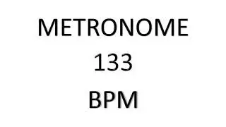 METRONOME 133 BPM