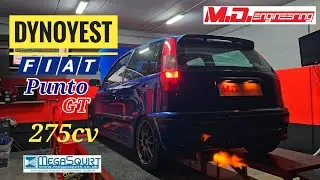 DYNOYEST - Fiat Punto Gt Tony - 275cv - M.D. Engineering