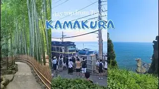 JAPAN VLOG 🎍 day trip from Tokyo - Kamakura + Enoshima