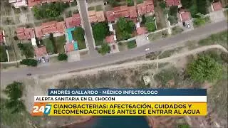 Alerta sanitaria en El Choc&oacute;n por cianobacterias | Gallardo | As&iacute; Estamos