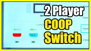 Как играть в кооперативный режим для двух игроков на Nintendo Switch (краткое руководство)