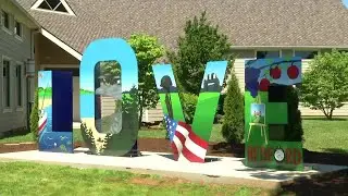 LOVE letters unveiled in Bedford