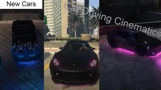 I Got New Cars In My Collection _ GTA Car Cinematics & Driving Cinematics