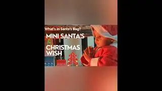 LITTLE SANTA Praying for Presents 🎁 🌲#christmasmusic #littlesanta #viralshorts #maamusic