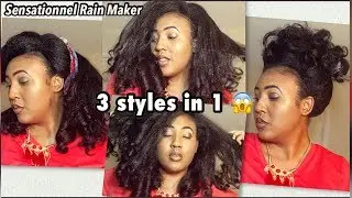 Sensationnel RainMaker with 4b Kinky Curly Hair | Jill Scott Inspired Easy Holiday Wig 2018 Gobeauty