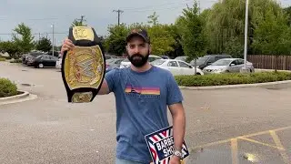 WWE Championship Spinner Replica found at Goodwill by Philly Gainz