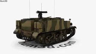 Universal Carrier (Bren Gun Carrier) 3D model by 3DModels.org