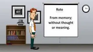 Training methods AKA Teaching methods