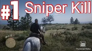 Sniper Kill in Red Dead Redemption 2 || Your choice gaming