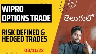 Wipro Options Trade | Nifty Analysis | Bank Nifty | Option Strategy | Open Interest | Telugu