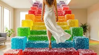 Which Crazy Staircase Would You Choose?! 😱✨ | Ultimate Oddly Satisfying AI ASMR