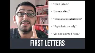 First Letters
