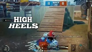 HIGH HEELS PUBG MONTAGE || PUBG MONTAGE || ZERIX