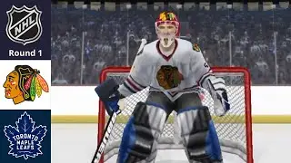 CHICAGO BLACKHAWKS x TORONTO MAPLE LEAFS | NHL Knockout (Round 1)