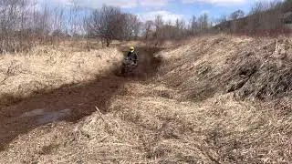 2017 Can am Renegade 850 with single empire pipe