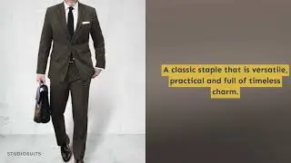 Haberdasher Tweed | Men's Fashion Outfits | StudioSuits