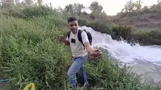 FISHING THE COUNTRY STYLE AT LAMBARI WATERFALL GAVE RESULTS