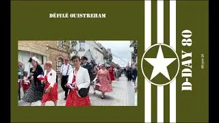 Défilé de Véhicules Militaires et Civils des Années 40 | Cérémonie du #dday80  à Ouistreham