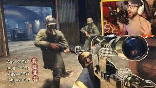 I HIT A QUAD HEADSHOT FEED!! (INSANE COD WW2 Sniper Gameplay & Epic Moments)