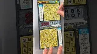 $5 Dynamite Crossword from #coloradolottery! 🏔️Let's see if I can find all the letters!