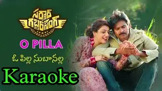 Oh pilla subhanalla karaoke for male ll sardar gabbarsing ll #ohpilla #sardargabbarsingh #karaoke