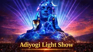 आदियोगी दिव्य दर्शन 3D लेज़र लाइट शो @ कोयंबटूर | Adiyogi light show |