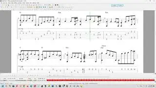 No.596 - GuitarTAB - 往事就是我的安慰 - 陈雷 - 吉他谱