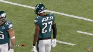 Malcolm Jenkins Knocks Out Brandin Cooks in Super Bowl LII #NFL #MicdUp