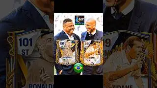ZIDANE VS R9 🔥🇧🇷🇨🇵 #eafc24 #eafcmobile #fifa #fifamobile #fifa24 #fcmobile #fc24