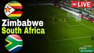 Zimbabwe vs South Africa | World Cup 2026 Qualifiers CAF | Live Football Match Today ⚽ VideoGame